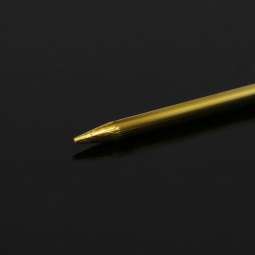 Цена за 2 шт. Основа «Брошь-игла» L=5 см, площадка 1.5 см (набор 5 шт.), цвет золото