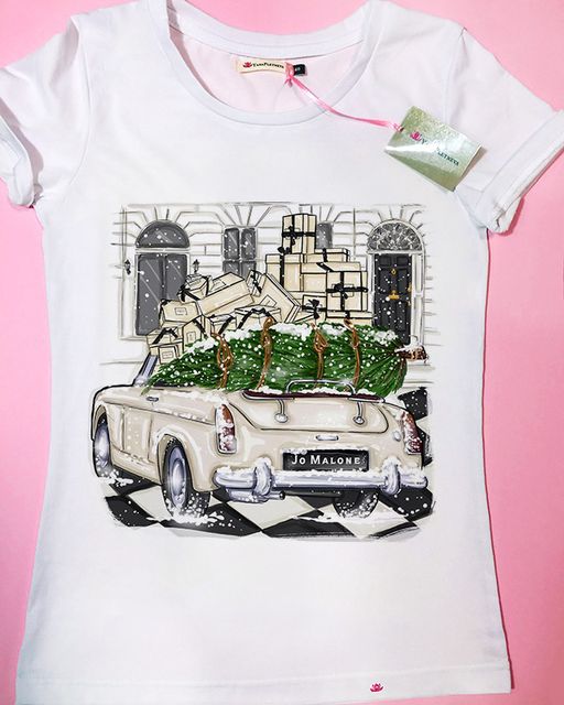 Эксклюзивная футболка Yana Pletneva упаковка плотный Zip пакет!