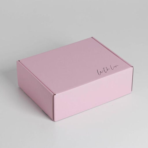 Коробка двухсторонняя складная Мрамор, 27 21 9 см - Дарите счастье фото 2