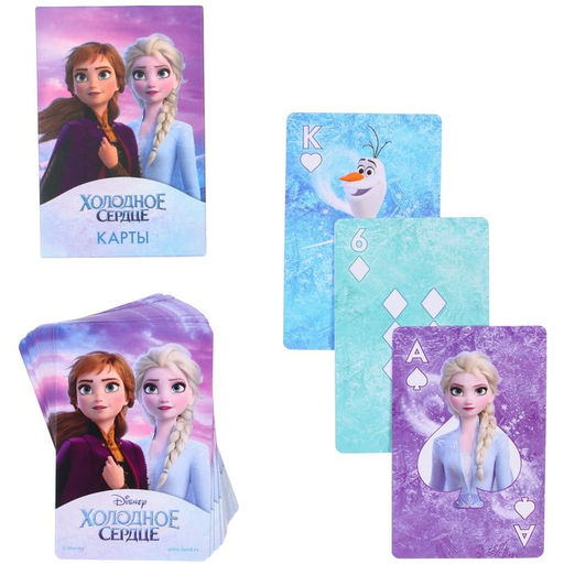 Карты игральные Холодное сердце, Дисней - Disney фото 3