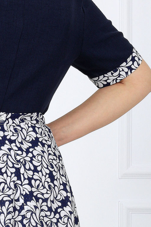 Платье Ninele 7431-Р темно-синий - Mira fashion фото 2542