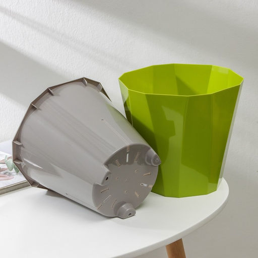 Кашпо для цветов со вставкой «Палермо», 3.6 л, цвет оливковый