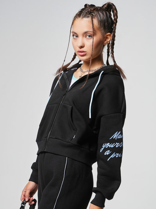 Толстовка черный 243253802 - Nota bene фото 3