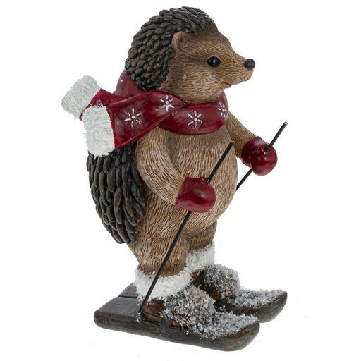 Фигурка декоративная "Ёжик", L10 W13 H15 см, 2в.