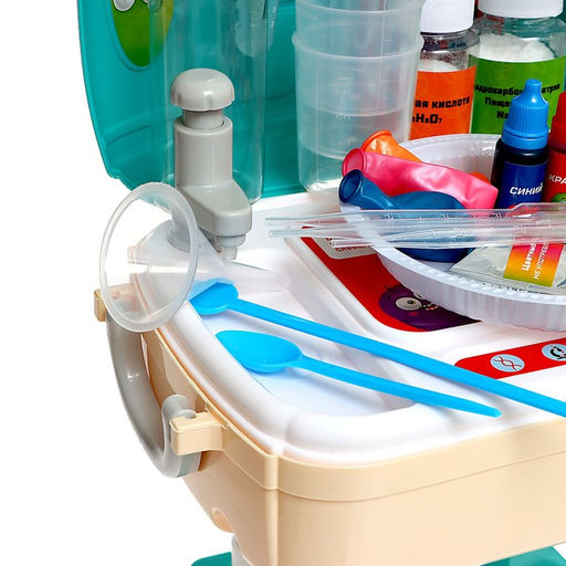 Набор для опытов Моя первая лаборатория. Новый год, стол 3 в 1, 60 опытов - Эврики фото 6