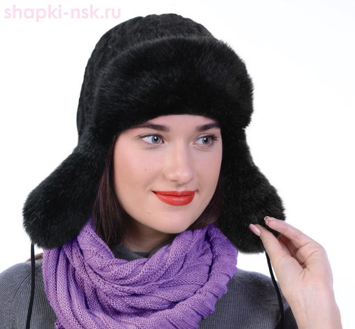 298-З Ушанка женская (56-58)