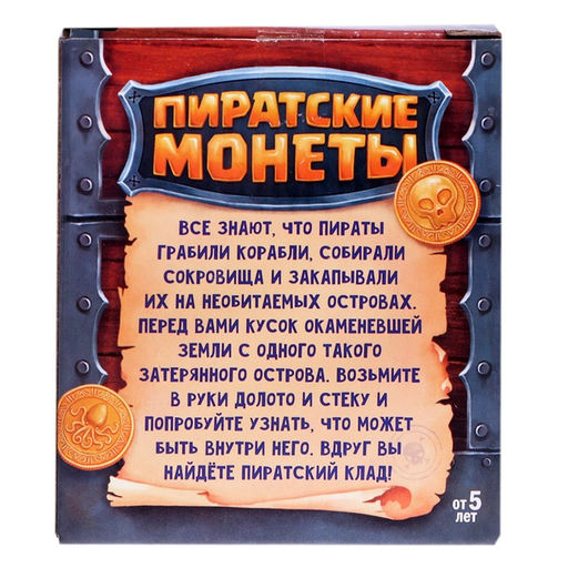 Раскопки «Пиратские монеты»