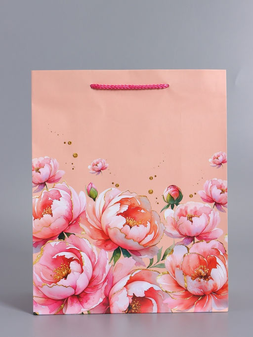 Пакет подарочный ламинированный «Прекрасной», 26×12×32 см