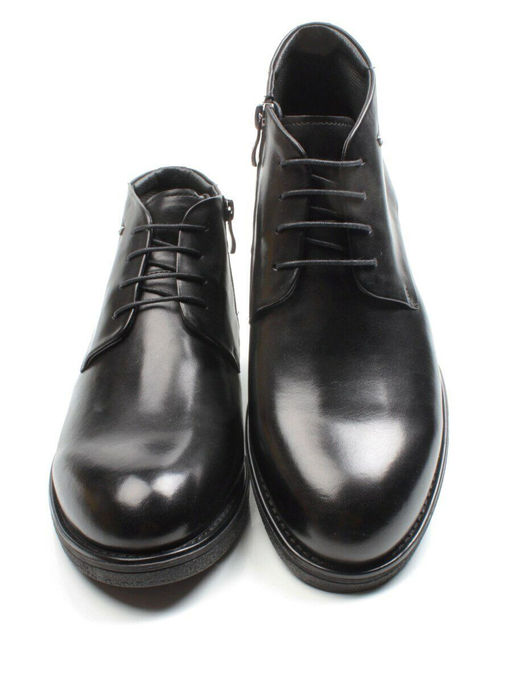 01-H9057 -B7-SW3 BLACK Ботинки демисезонные мужские (натуральная кожа) - Фабричный китай фото 11