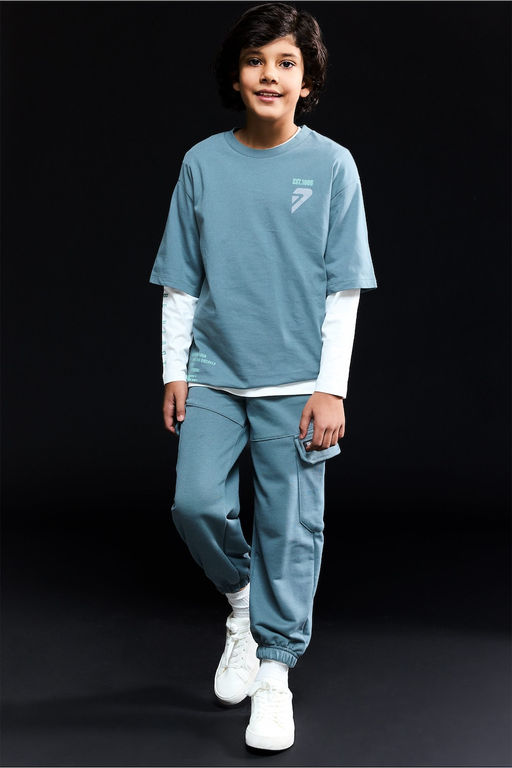 Beli Lastikli Kargo Cepli Jogger E_ofman Alt_ Erkek _ocuk - Defacto фото 2