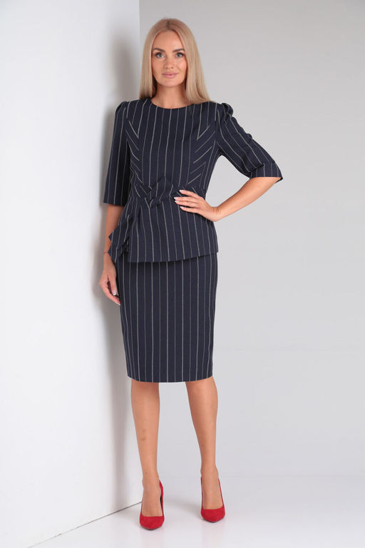 Костюм Gamma & Gracia 675 темно-синий точки  фото 5