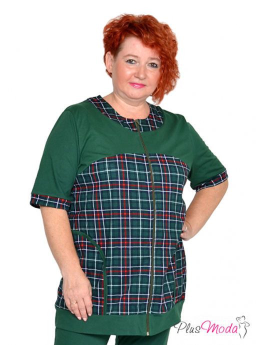 Туника Модель №1702 размеры 44-84 - Plusmoda фото 10
