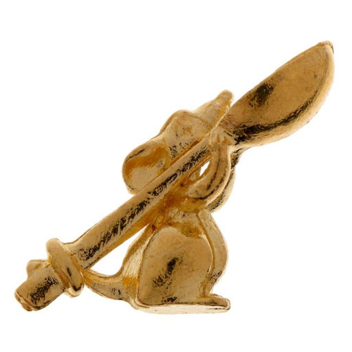 Цена за 2 шт. Кошельковый талисман, ложка загребушка «Мышка», 1.5×1.5 см