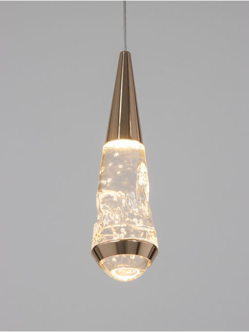 Светильник BayerLux «Сандрес», LED, 5 Вт, 3000К, золото, 7×7×26-176 см