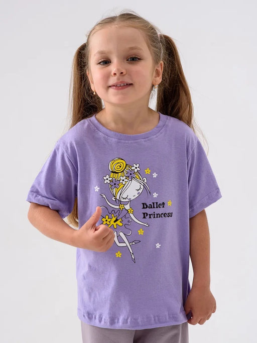 Набор-2:футболка для девочки 3шт