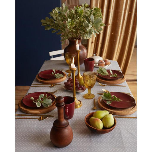 Скатерть Этель Hygge 149х180 см, 100% хлопок, саржа 190 г/м2  фото 6