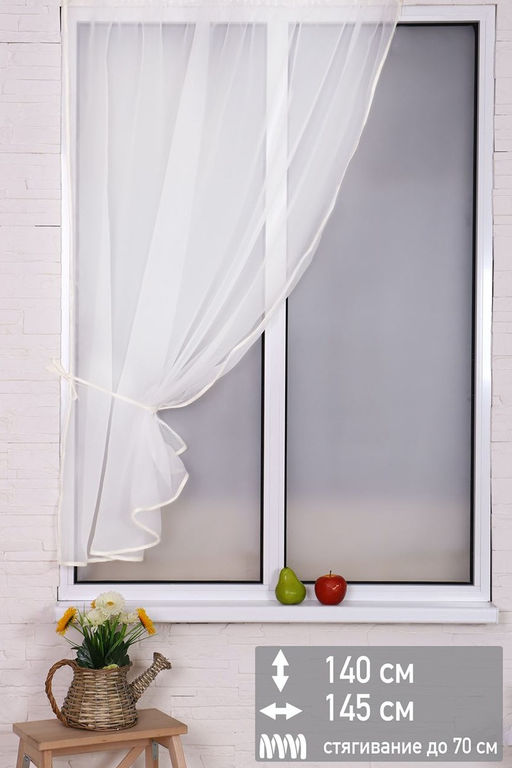 Тюль для балкона 78030