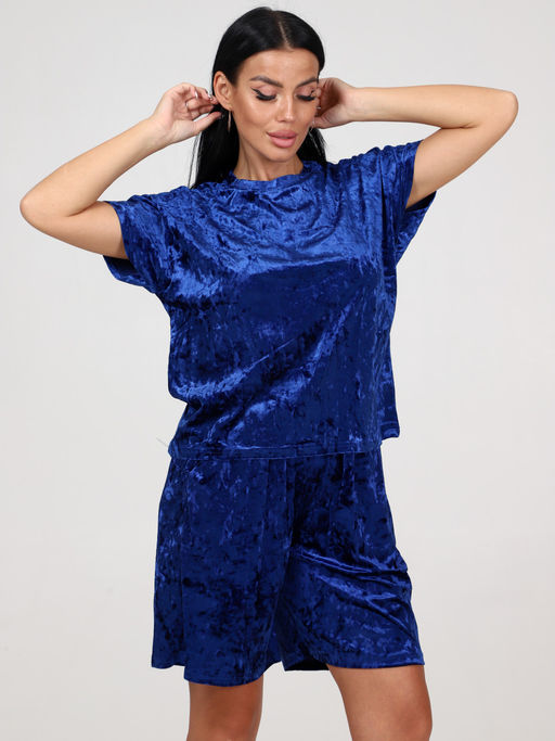 433 ПИЖАМА ЖЕНСКАЯ (шорты) (Василек) - А-дина фото 3