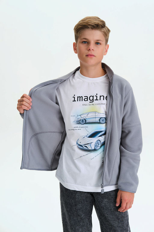 PELICAN, куртка для мальчиков, Серый  фото 3