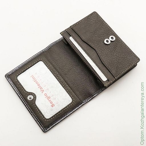 Женская кожаная визитница Sergio Valentini СВ 8128-491/2  фото 2