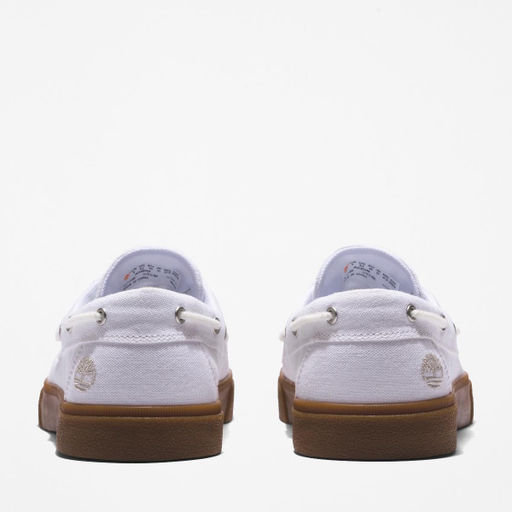 Мужские мокасины Timberland UnionWharf2.0EK+ 2EyeBoat белые  фото 4