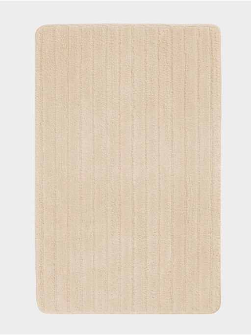 Коврик Savanna, 50×80 см, ворс 1 см, микрофибра, бежевый