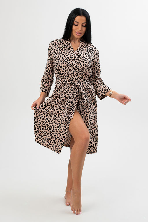 Халат домашний на запах ХЛ02-44