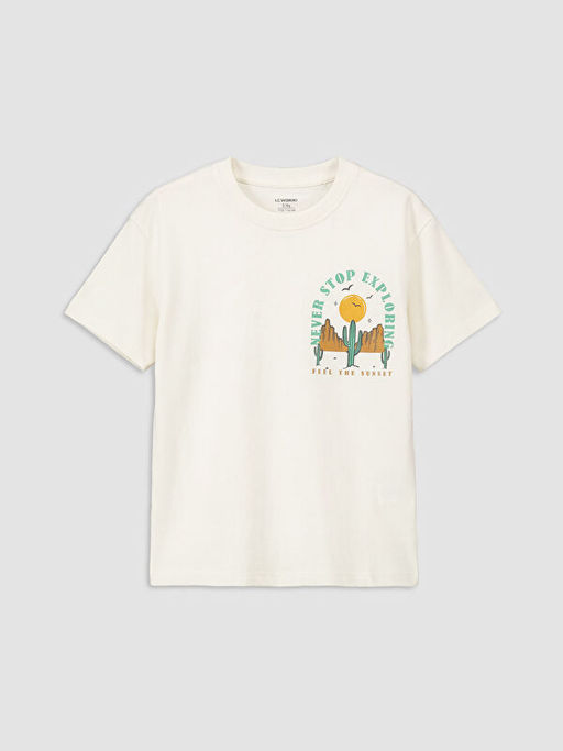 Bask?l? Erkek ?ocuk Ti??rt ve ?ort