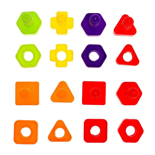 Конструктор Болты и гайки, 10 карточек, транспорт - Unicon фото 5