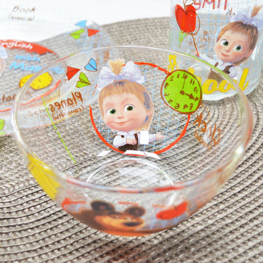 Набор Маша и Медведь. Школа 3 предмета арт.ММН3-4 /МФК/  фото 4