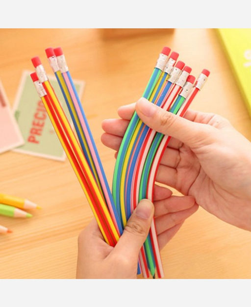 Гибкий карандаш Антистресс 18 см, с ластиком 9046532 - Yiwu youda import & export co фото 2