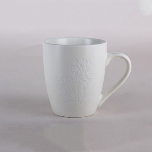 Кружка 340 мл Herbarium cream ENN159-01 /КОРАЛЛ/