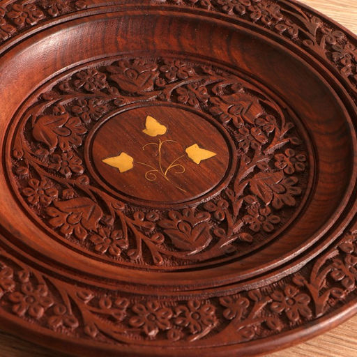 Блюдо «Ветвь», 30.5×30.5×2.5 см, дерево, МИКС