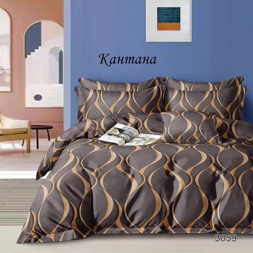 Комплект постельного белья Кантана, Бязь Премиум с эффектом антипиллинг евро