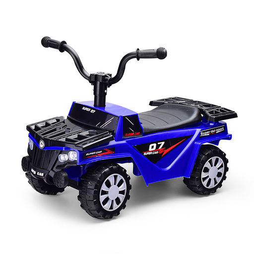 Каталка детская "Квадрик" (цвет синий)