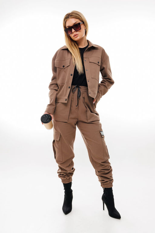 Костюм AmberA 2045 кофе  фото 5