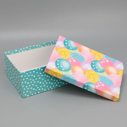 Коробка подарочная, упаковка, «С днем рождения», 28 х 18.5 х 11.5 см