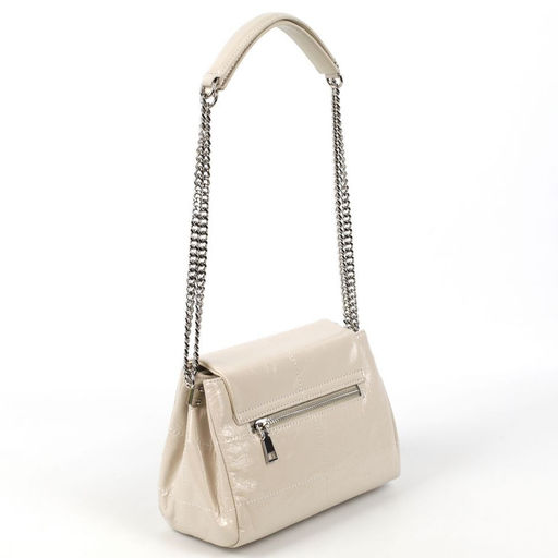 Женская кожаная сумка с ручками-цепочкой 0076-14 - Cidirro фото 4