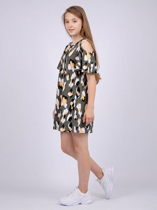 Платье ПЛ-318-хаки - Ihomelux фото 3