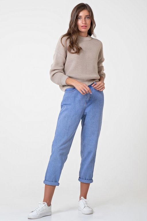 Джемпер вязаный оверсайз - Fly фото 14