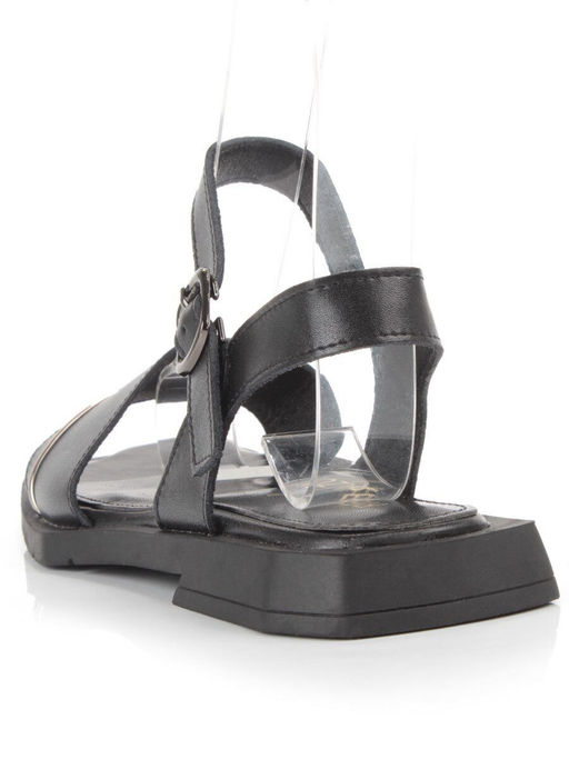 08-PEY183-3 BLACK Босоножки женские (натуральная кожа) - Фабричный китай фото 3