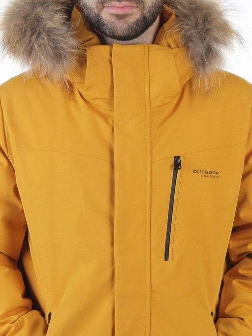 D6529 SAND Куртка мужская зимняя "Аляска" (200 гр. холлофайбер)