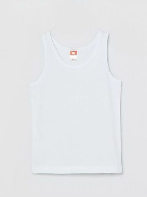 CRB wear/CAKB 20018-20 Майка детская, белый/Ex.Cherubino  фото 2