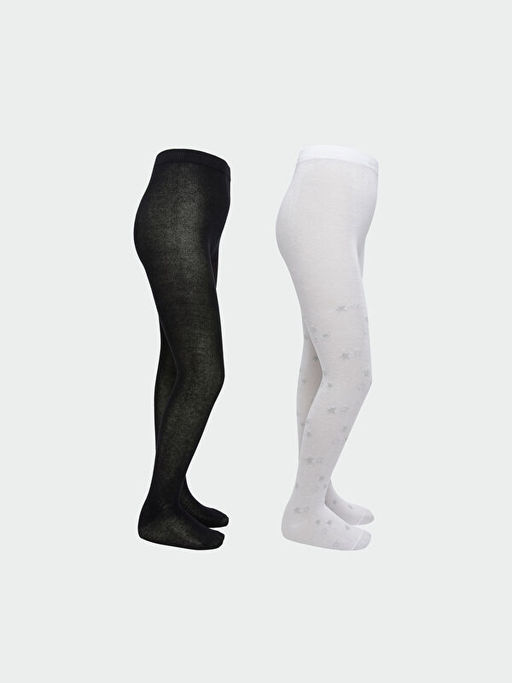 K?z ?ocuk K?lotlu ?orap 2li