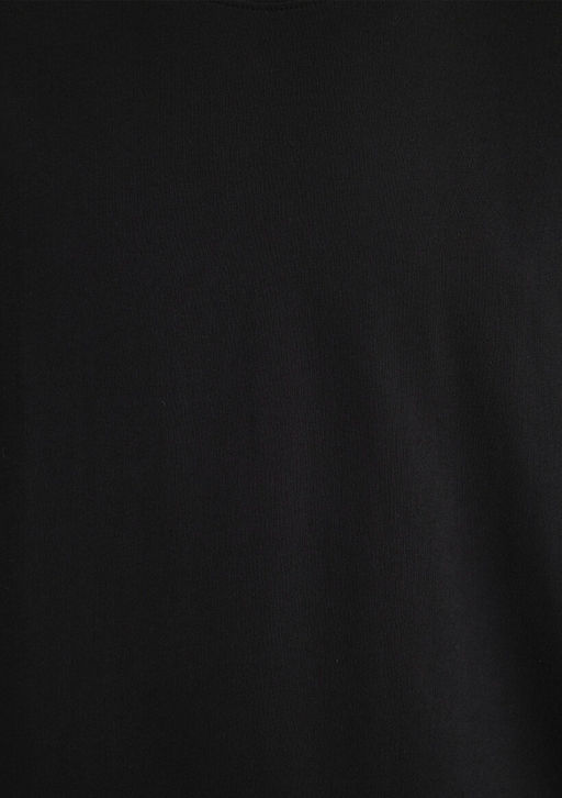 Siyah Basic Tisort - Mavi фото 6