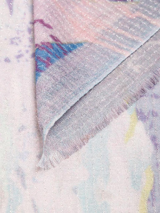 Палантин жен. шерсть+шелк+люр 70х180 S55-8260-09 - Eleganzza фото 4