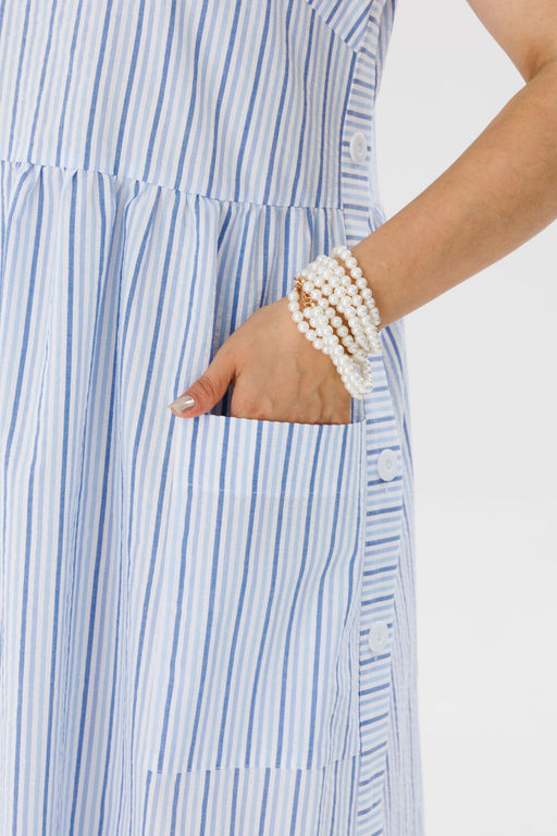 Платье ANELLI 1059 топаз  фото 4