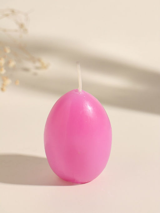 Цена за 2 шт. Свеча пасхальная Яйцо ХВ, 45?45?62 мм, МИКС