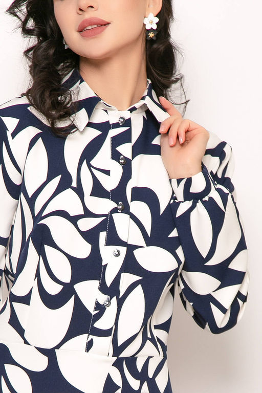 Платье Невозможно устоять (блю энд вайт) П5146 - Lt collection фото 23