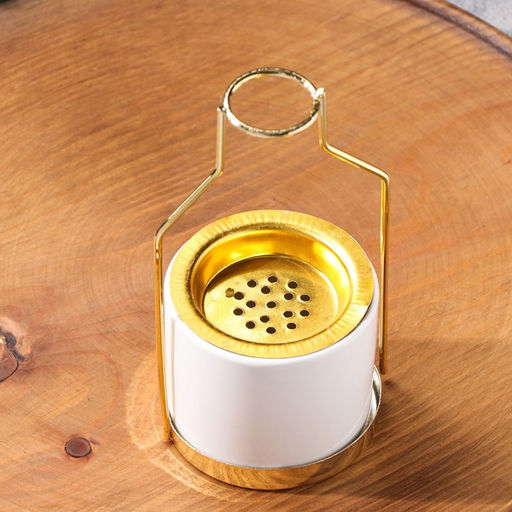 Подставка для благовоний порошковых и конусов TAKE IT EASY «Бутылочка», белый, 16.5×8.5×3 см